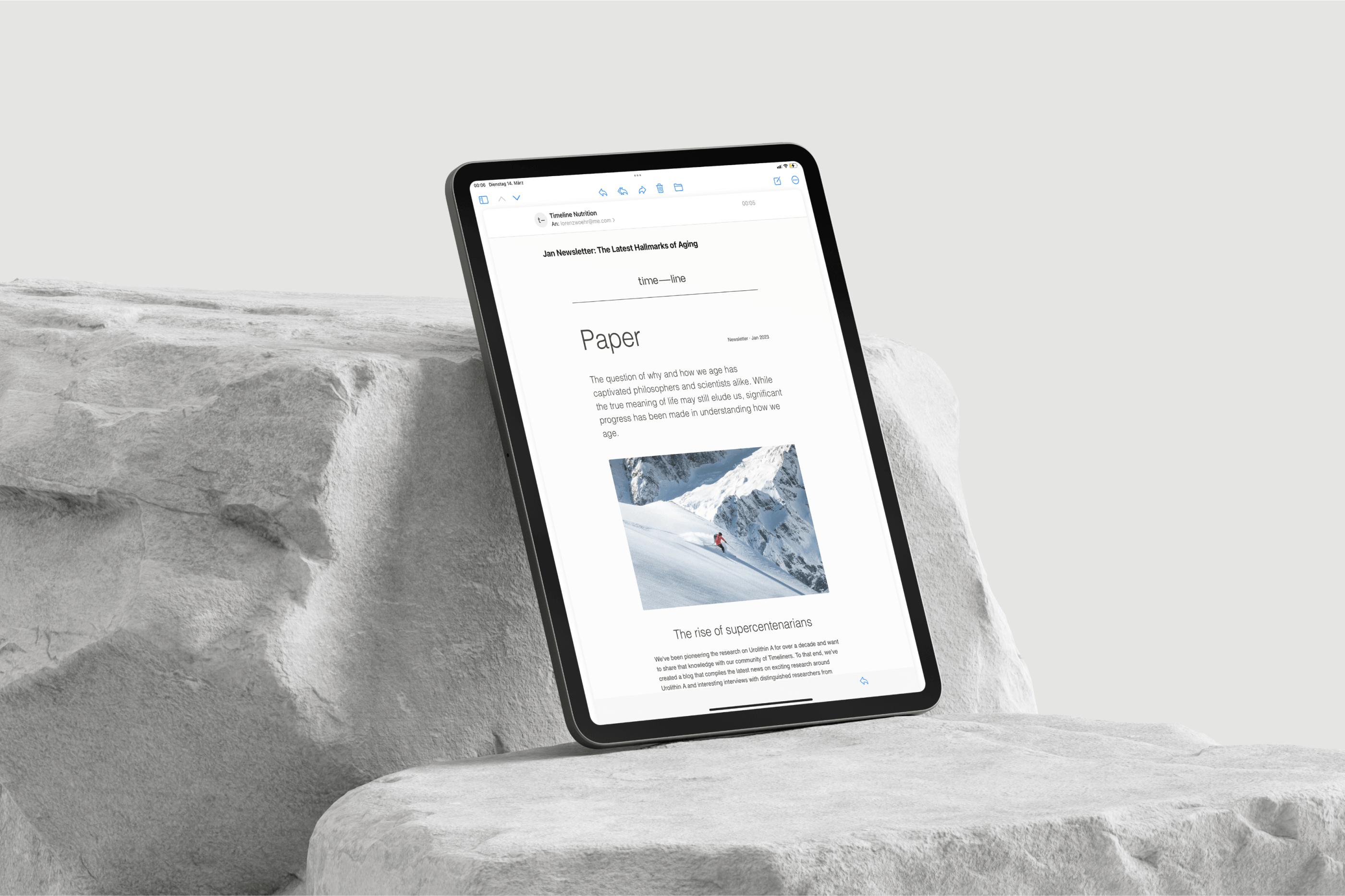 Timeline — Email